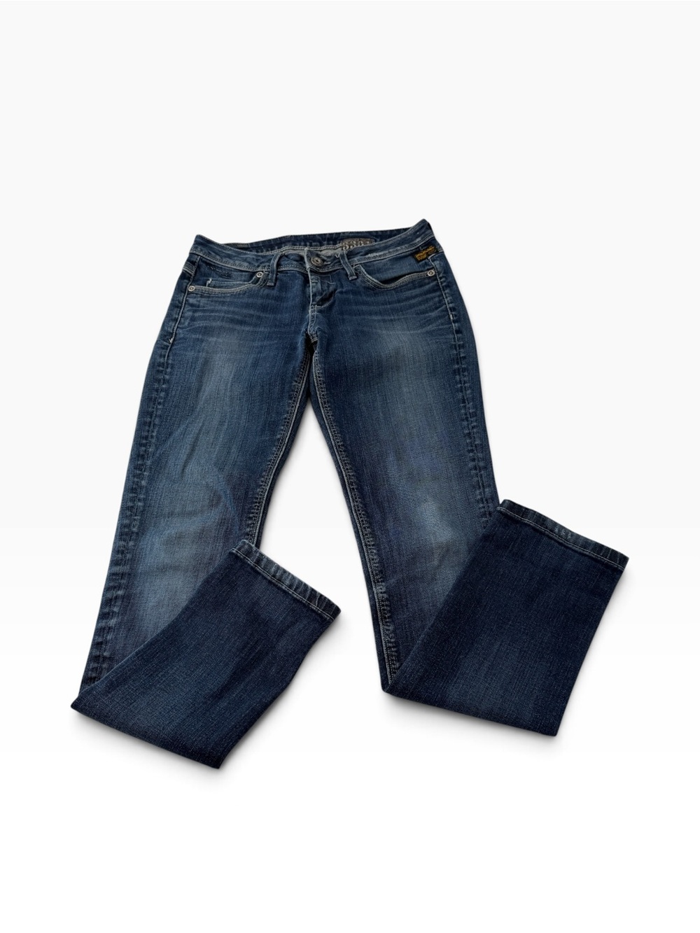 G-Star Raw Women’s Skinny Dark Blue Wash Y2K 5-Pocket Streetwear Jeans Size 27 W